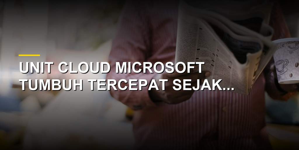 Ilustrasi logo Microsoft Azure dengan latar belakang server cloud dan koneksi data berkecepatan tinggi