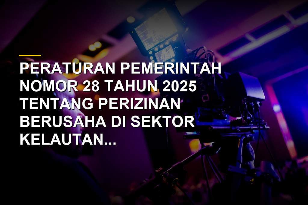 Ilustrasi nelayan dan birokrasi perizinan perikanan PP 28 Tahun 2025