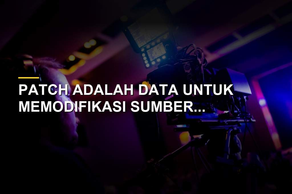 Ilustrasi pembaruan patch software dan keamanan sistem komputer