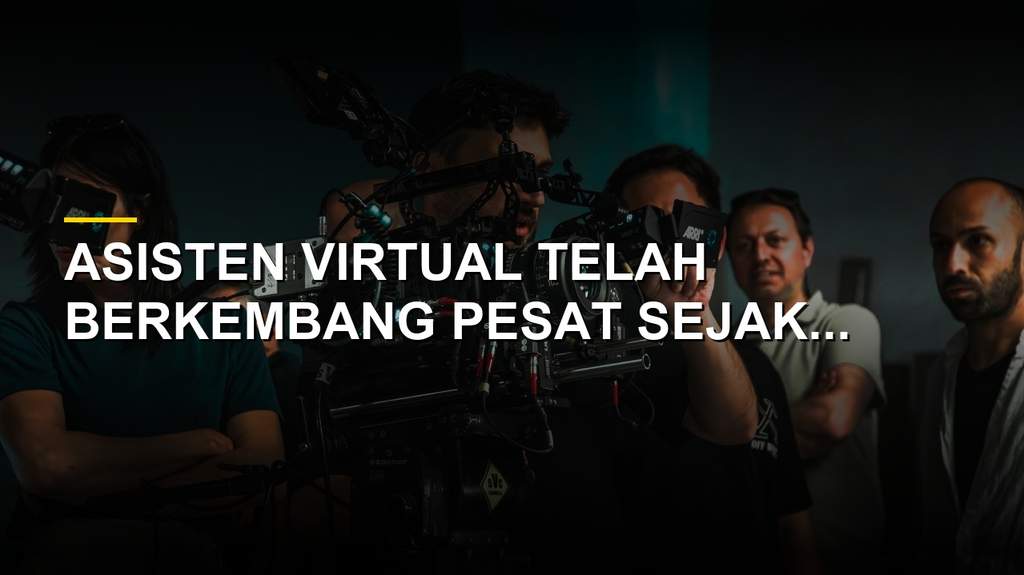 Ilustrasi penggunaan asisten virtual dan kecerdasan buatan di perangkat modern