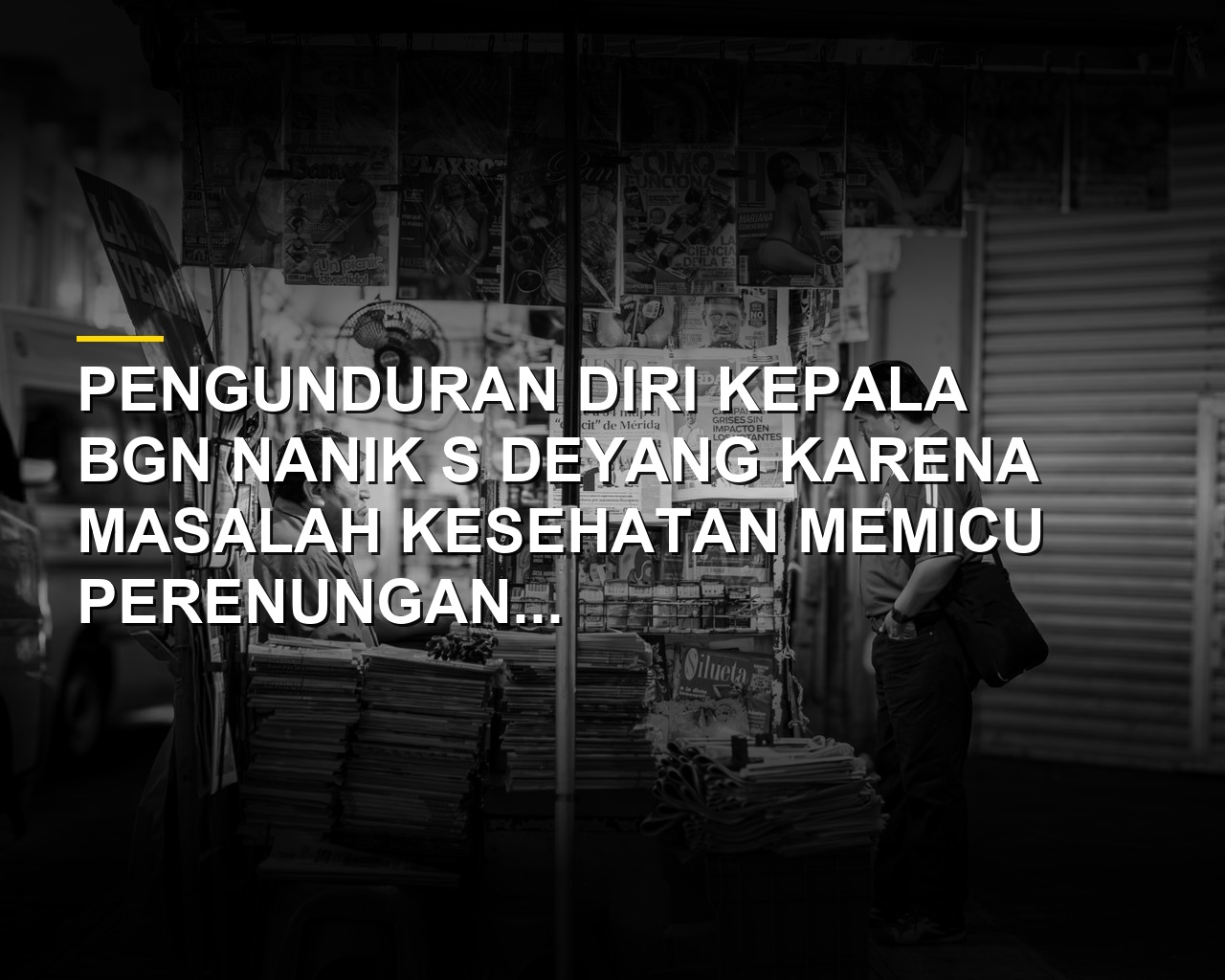 Ilustrasi pengunduran diri Kepala Badan Gizi Nasional Nanik S Deyang dan evaluasi program Makan Bergizi Gratis