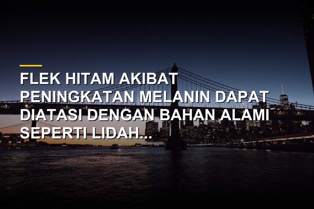 Ilustrasi perawatan wajah alami untuk menghilangkan flek hitam mengganggu