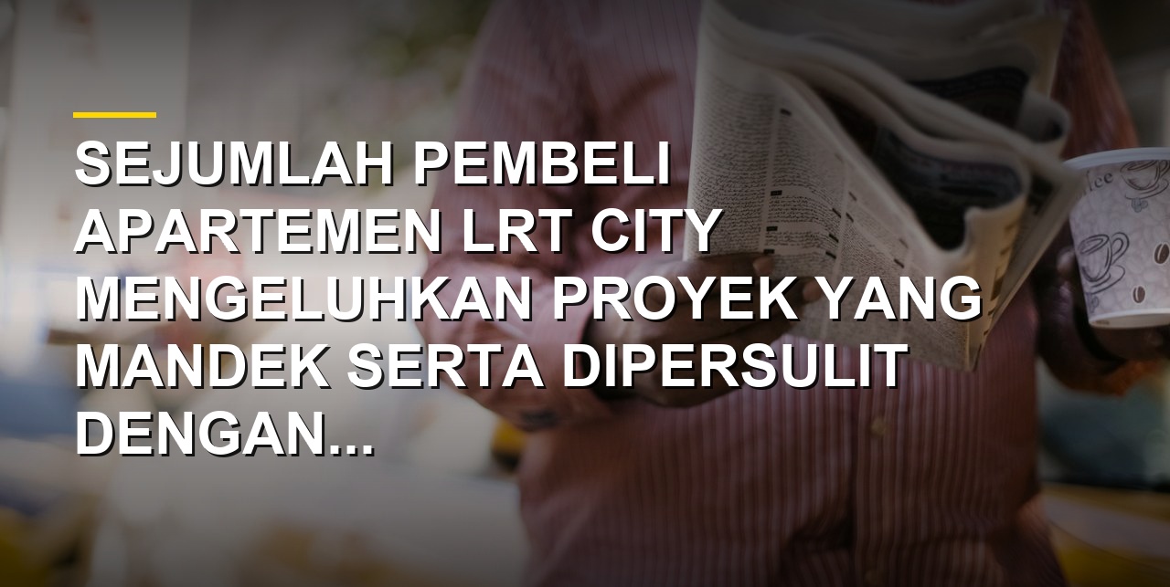 Ilustrasi proyek apartemen LRT City yang dikembangkan oleh PT Adhi Commuter Properti Tbk