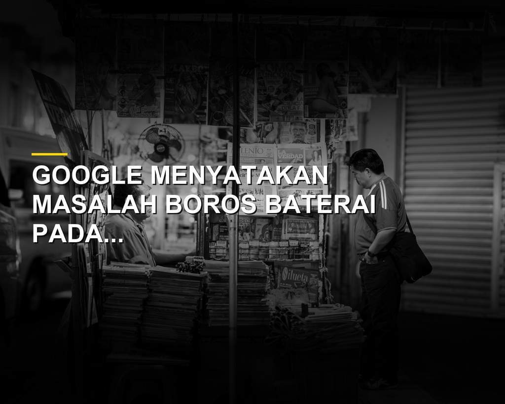 Ilustrasi smartphone Google Pixel dengan masalah baterai boros