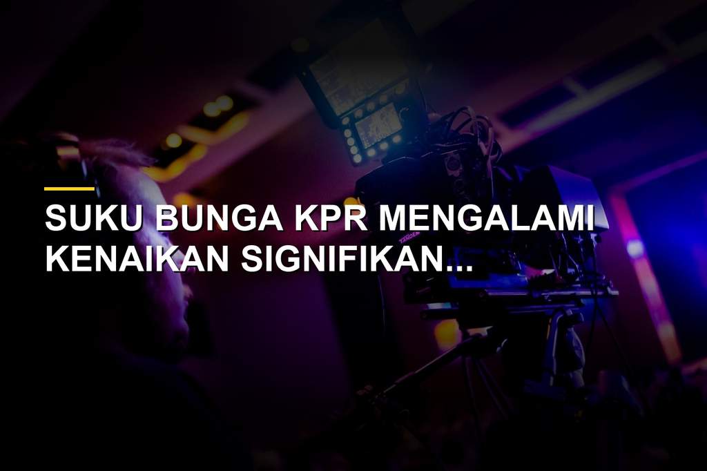 Ilustrasi suku bunga KPR naik dan strategi beli rumah bagi masyarakat