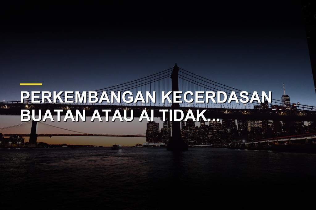 Ilustrasi teknologi kecerdasan buatan dan tantangan etika