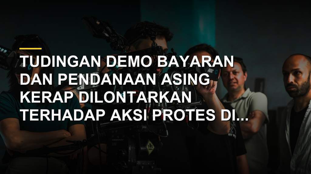 Ilustrasi wacana demo bayaran dan diskusi publik di Indonesia