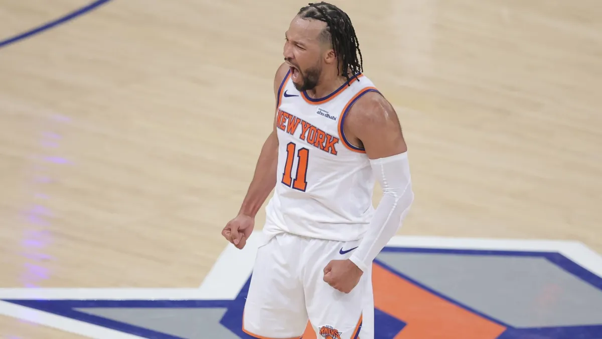 Pemain New York Knicks Jalen Brunson memberikan komentar terkait regulasi pembatasan gaji NBA