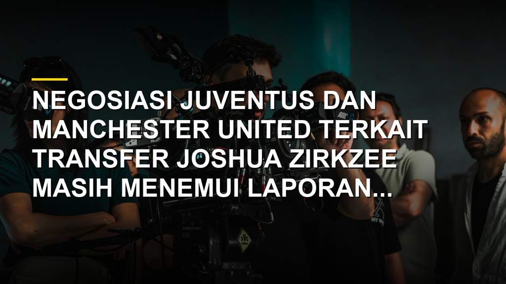 Joshua Zirkzee dalam sesi latihan bersama Manchester United