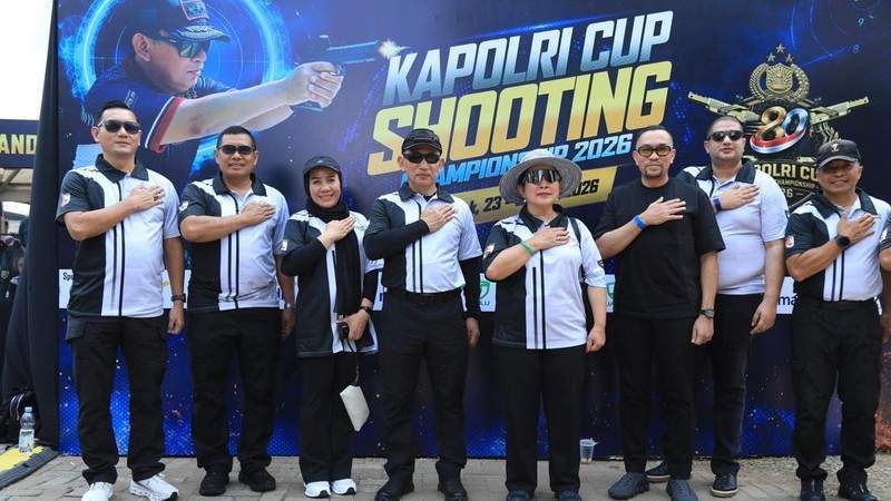 Kapolri Cup Shooting Championship 2026 di Lapangan Tembak Korbrimob Polri Depok