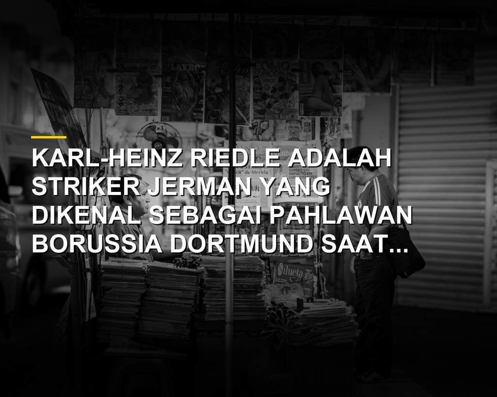 Karl-Heinz Riedle merayakan gol di final Liga Champions 1997 bersama Borussia Dortmund