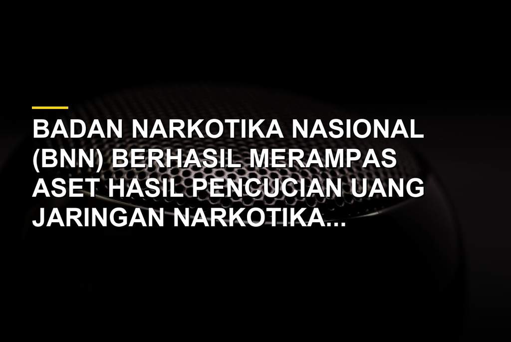 Kepala BNN RI Komisaris Jenderal Polisi Suyudi Ario Seto berbicara mengenai perampasan aset TPPU narkotika Rp165 miliar