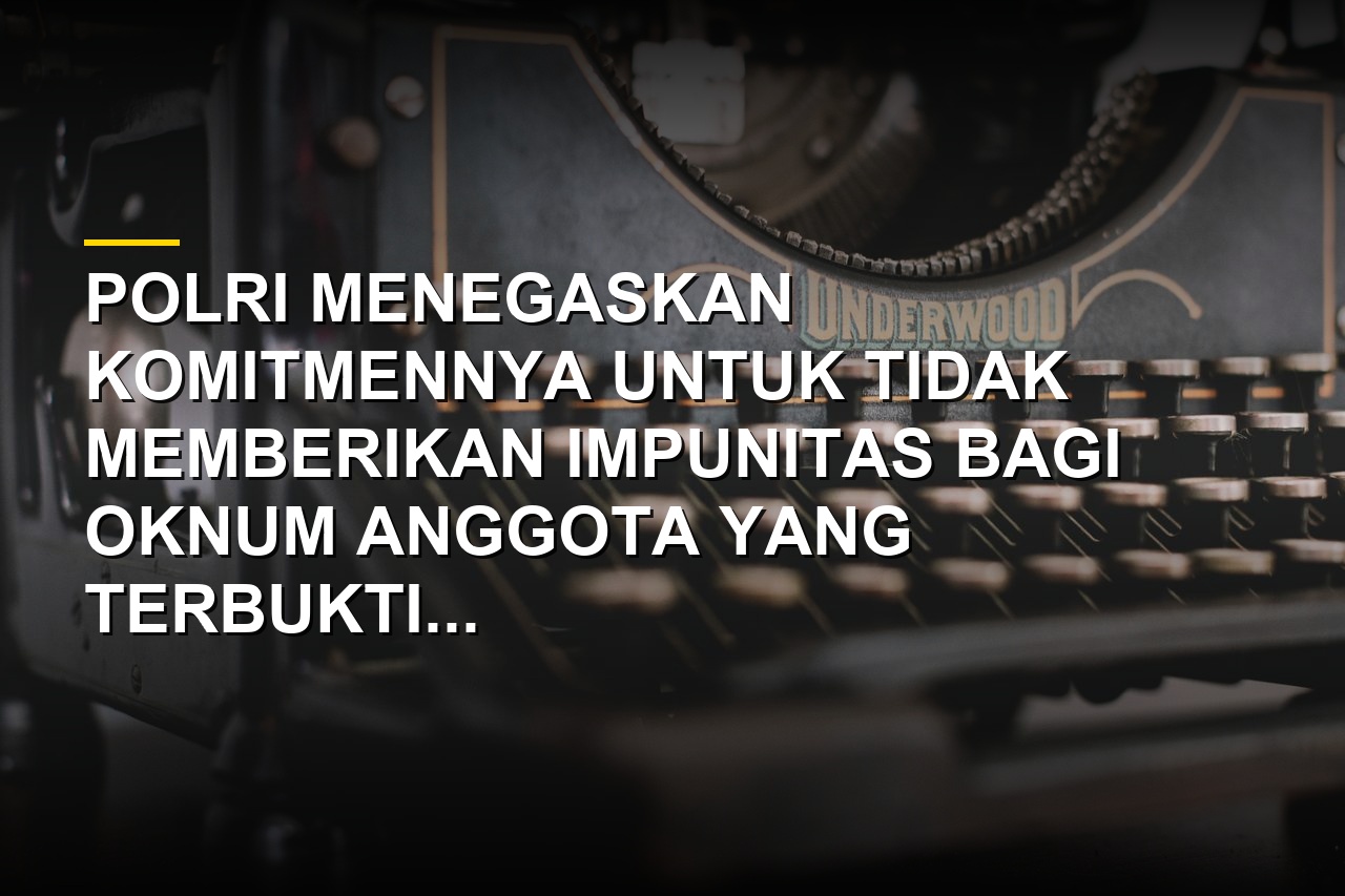 Konferensi pers Polri terkait penegakan hukum oknum polisi terlibat narkoba