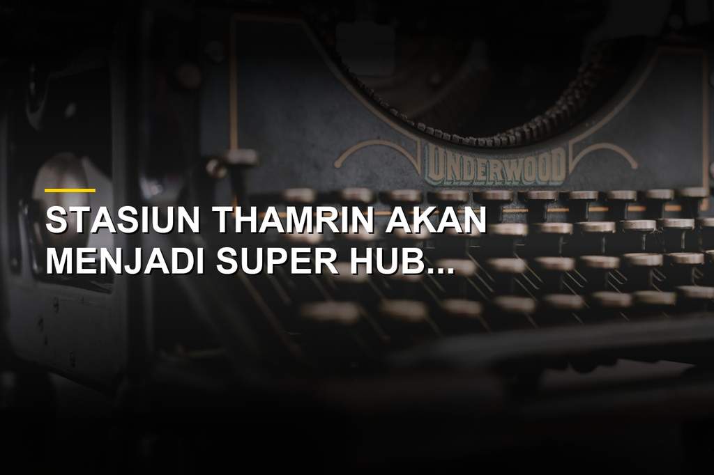 Konsep Stasiun Thamrin sebagai super hub dengan delapan pintu masuk di kawasan pusat bisnis Jakarta