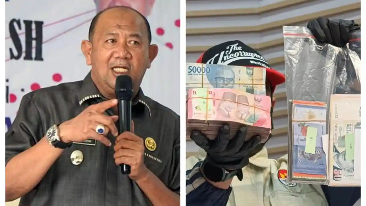 Konferensi pers KPK terkait kasus korupsi dan gratifikasi jabatan Bupati Langkat Syah Afandin