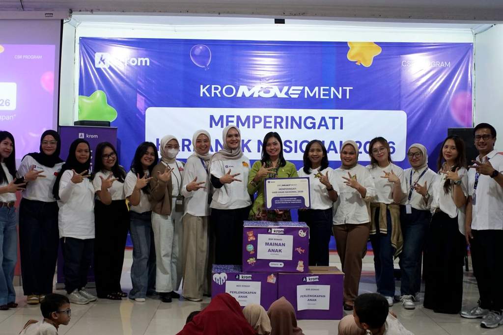 Krom Bank Luncurkan Kromovement, Dorong Program Sosial Berkelanjutan