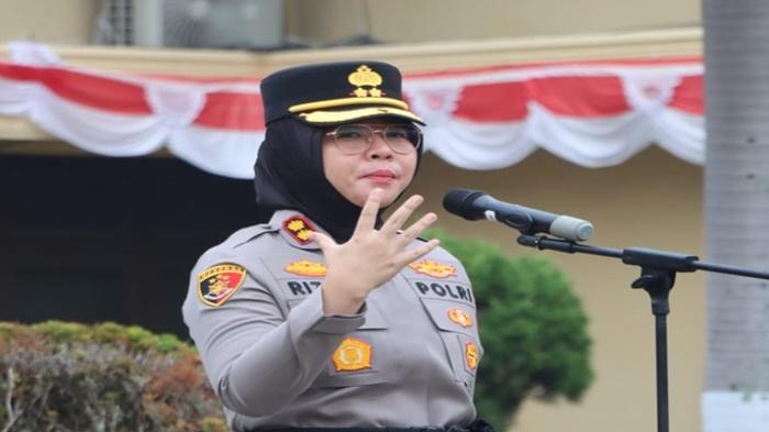 Kapolres Ogan Ilir AKBP Rizka Aprianti instruksikan pencegahan karhutla
