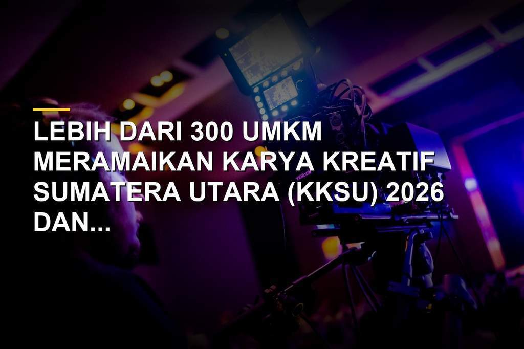 Suasana pameran UMKM di ajang KKSU 2026 yang sukses meraup transaksi miliaran rupiah