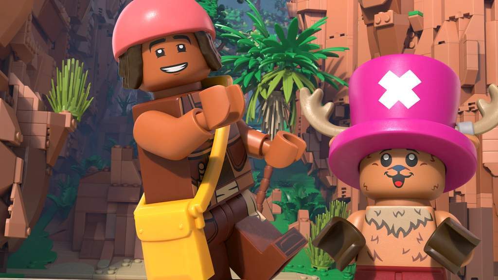 Karakter minifigure LEGO One Piece yang diisi suara oleh para pemeran serial live action Netflix