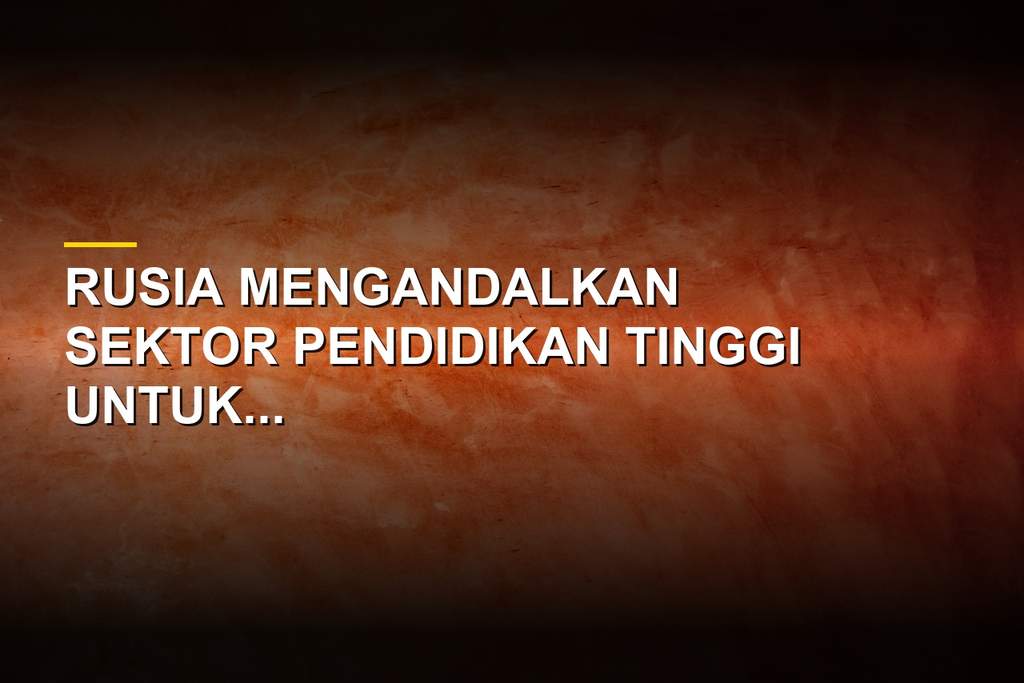 Mahasiswa internasional sedang beraktivitas di lingkungan kampus RUDN University di Moskow