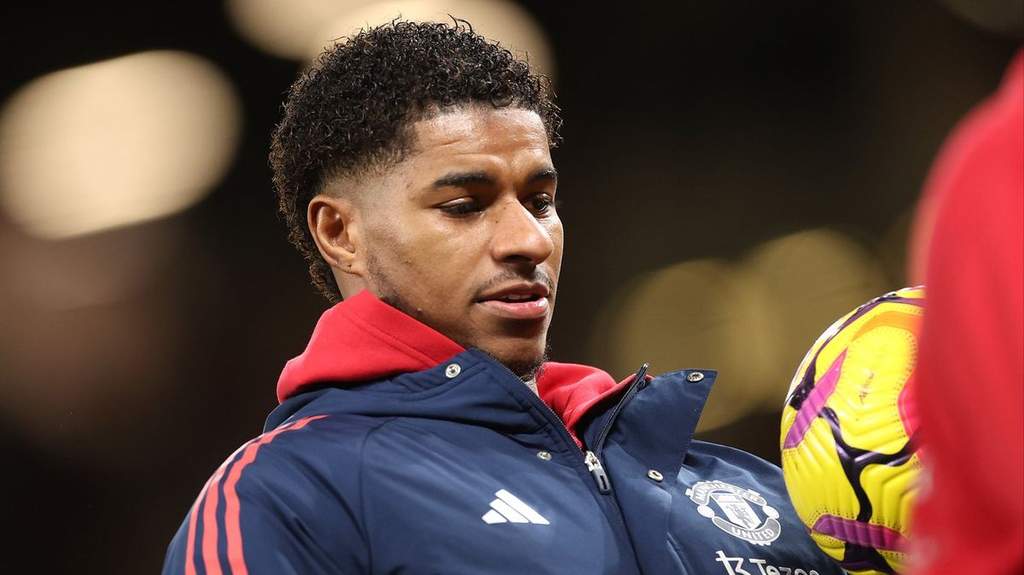 Marcus Rashford saat bertanding untuk Manchester United di Old Trafford