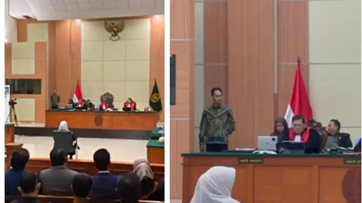 Dokter Tifa usai sidang putusan sela kasus pencemaran nama baik di Pengadilan Negeri Jakarta Timur