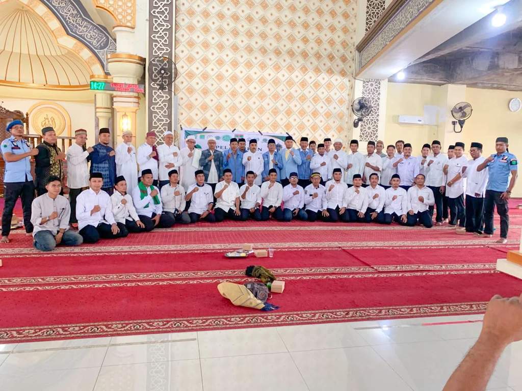 Prosesi pelantikan pengurus DPD BKPRMI Kota Bima periode 2026-2031 berjalan khidmat