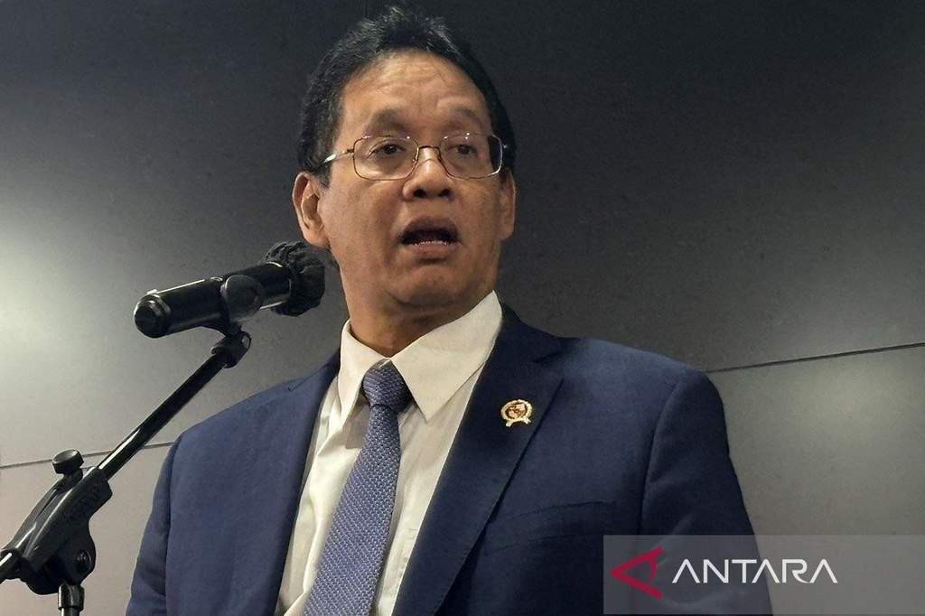 Menteri Keuangan Purbaya Yudhi Sadewa memberikan keterangan terkait peran Danantara di KSSK