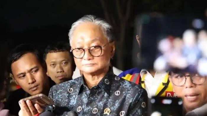 Menteri PU Dody Hanggodo berikan keterangan di Istana Kepresidenan Jakarta