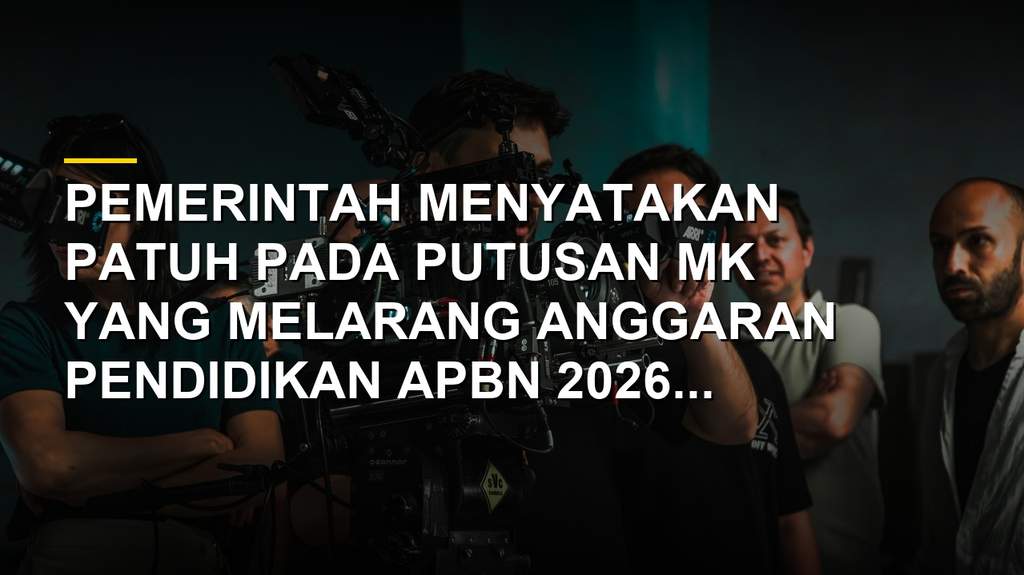 Menteri Yusril Ihza Mahendra memberikan pernyataan terkait putusan MK tentang anggaran MBG