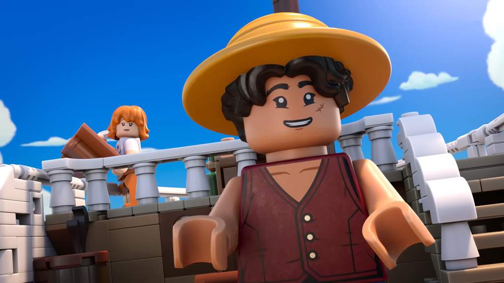 Poster dan cuplikan perdana animasi spesial LEGO One Piece yang dirilis eksklusif di Netflix