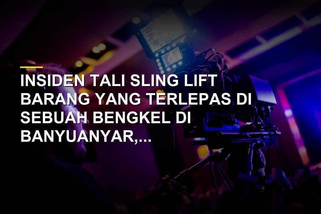 Olah TKP kecelakaan kerja lift jatuh di bengkel kawasan Banyuanyar Solo