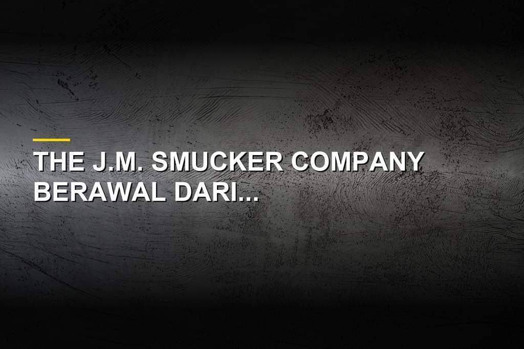 Pabrik dan kantor pusat The J.M. Smucker Company di Orrville, Ohio