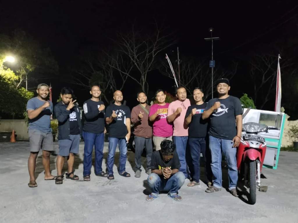 Pedagang bakso keliling di Bantul ditangkap polisi karena membawa kabur motor dan gerobak bosnya