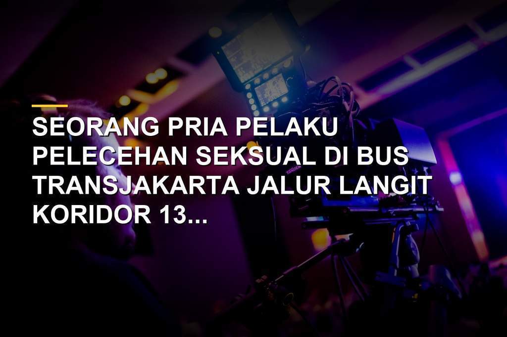 Pelaku pelecehan seksual di bus TransJakarta jalur langit diamankan petugas halte