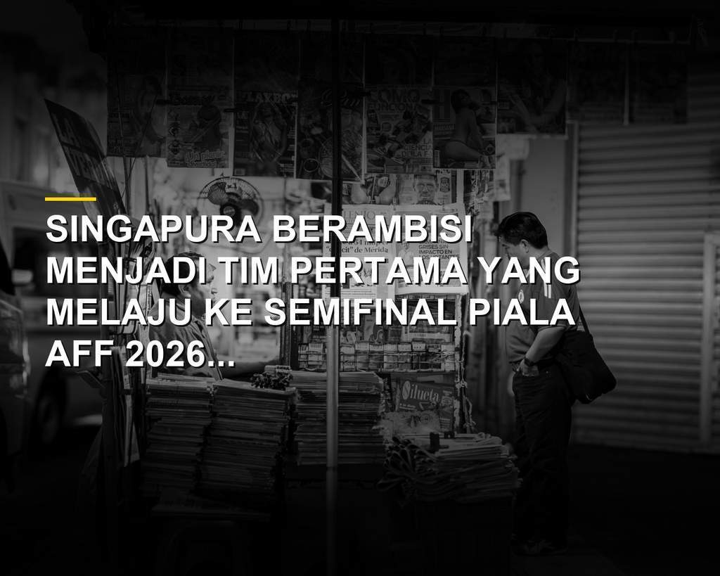 Pelatih Singapura Kevin Lee saat memimpin sesi latihan jelang laga Piala AFF 2026