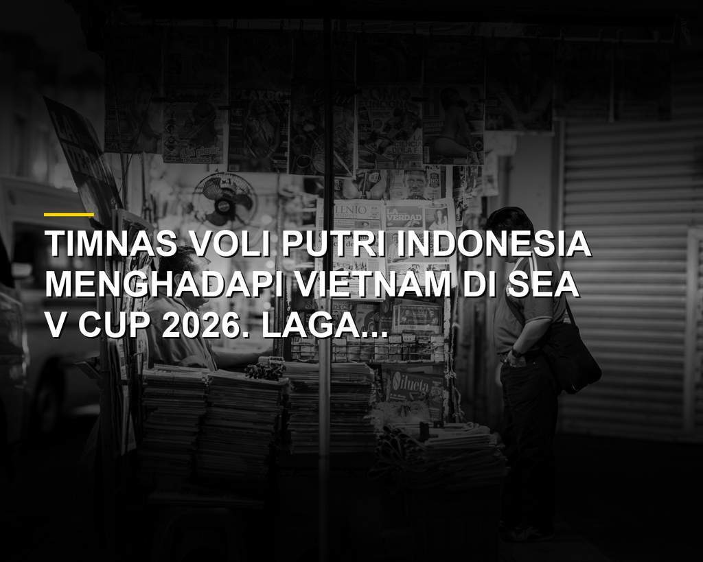 Pemain Timnas Voli Putri Indonesia bersiap menghadapi Vietnam di SEA V Cup 2026