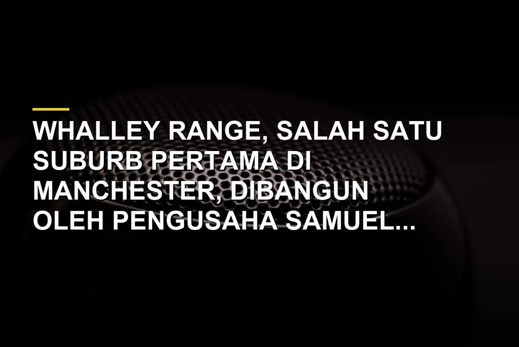 Pemandangan rumah-rumah bergaya Victoria di Whalley Range Manchester