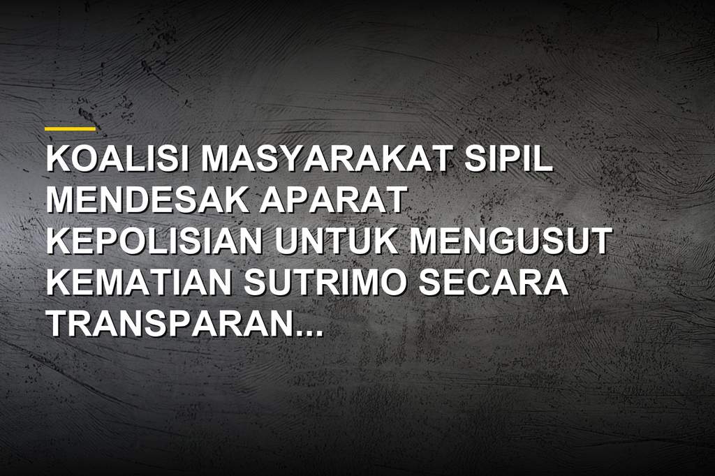 Pemeriksaan lokasi kejadian kasus kematian Sutrimo di Kebayoran Baru Jakarta Selatan