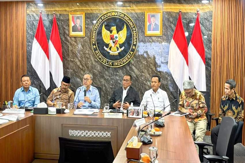 Rapat Perdana Komite Pengarah BPDLH di Kementerian Koordinator Bidang Pangan