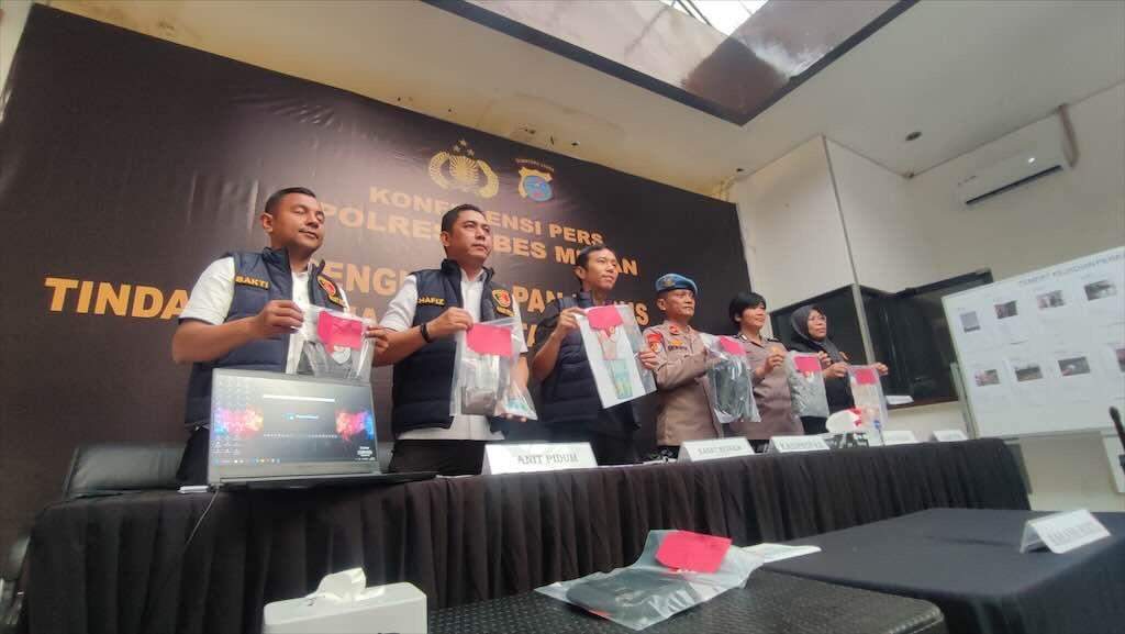 Dua wanita PSK ditangkap Polrestabes Medan terkait kasus ASN tewas lompat dari apartemen