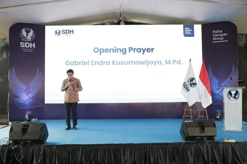 Peresmian Sekolah Dian Harapan di Bandar Lampung oleh Pemprov Lampung dan Yayasan Pelita Harapan