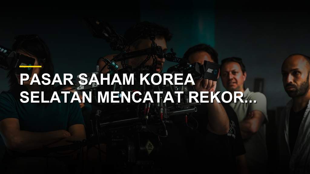 Saham Korea Selatan Meroket Rekor 14 Persen Berkat Sentimen AI