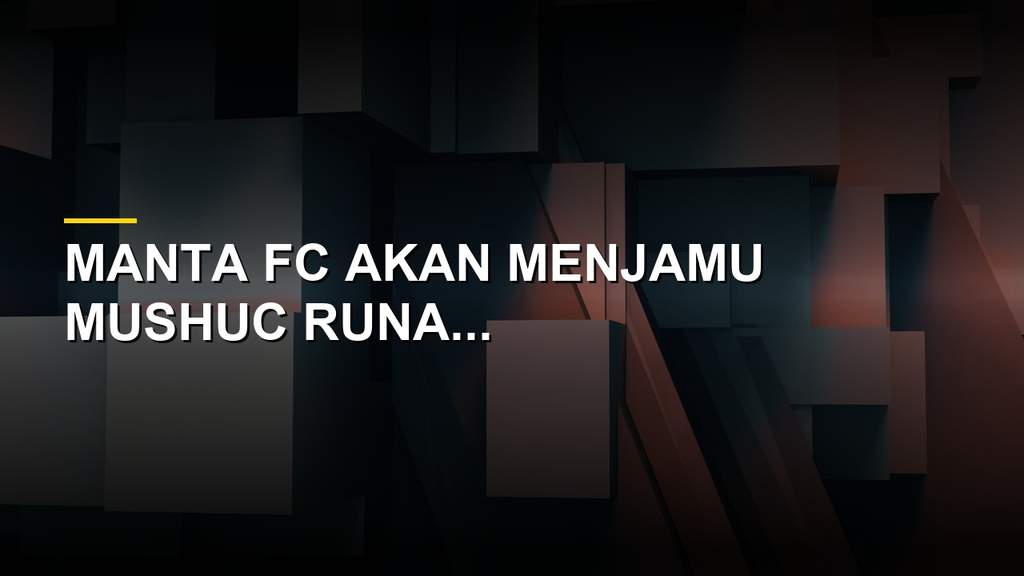 Pertandingan LigaPro Ecuador antara Manta FC dan Mushuc Runa di Estadio Jocay