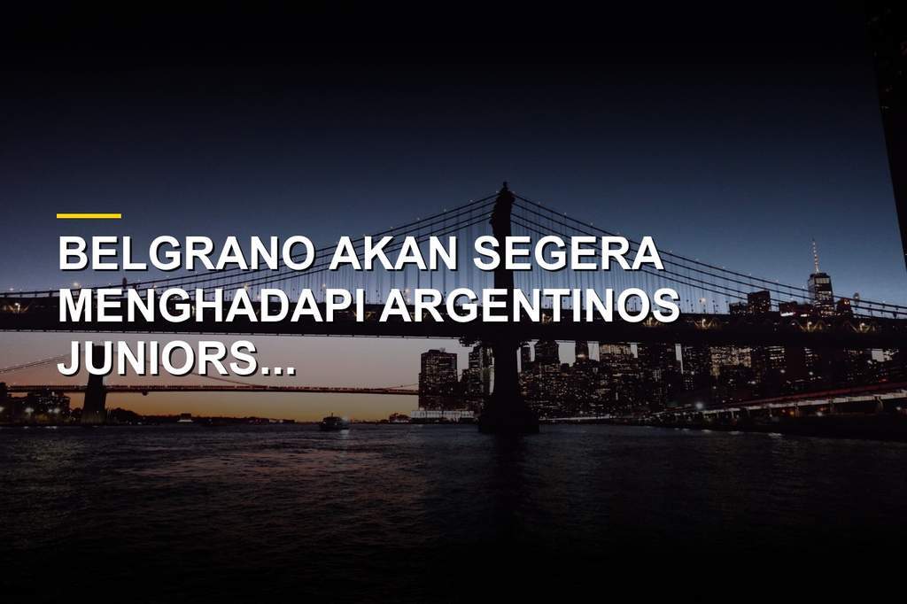 Pertandingan sepak bola Liga Profesional Argentina antara Belgrano dan Argentinos Juniors