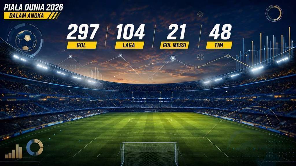 Piala Dunia 2026 menyajikan rekor gol terbanyak dan statistik menarik jelang laga final