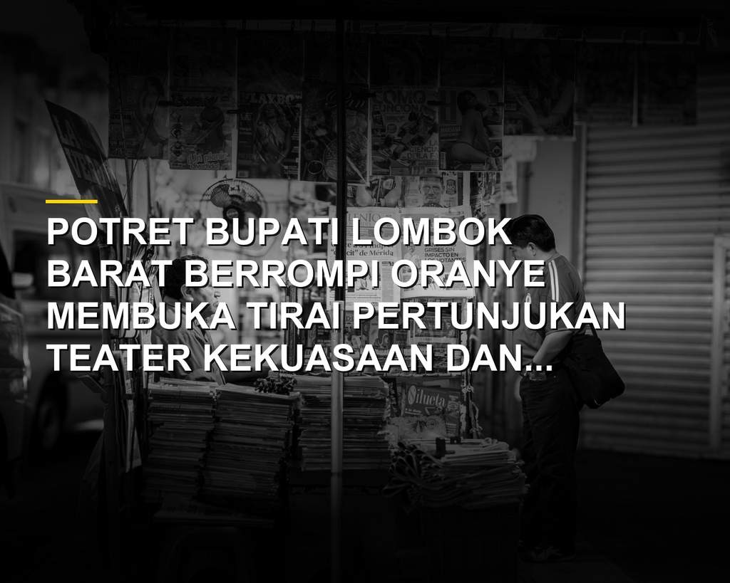 Potret Bupati Lombok Barat mengenakan rompi oranye tahanan KPK