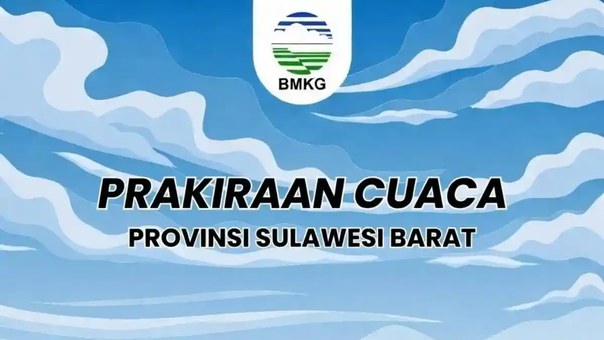 Prakiraan Cuaca Sulawesi Barat 19 Juli 2026: Waspada Angin Kencang