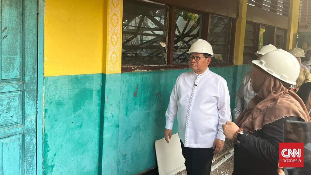 Gubernur DKI Jakarta Pramono Anung meninjau lokasi SDN Kebayoran Lama Selatan 09