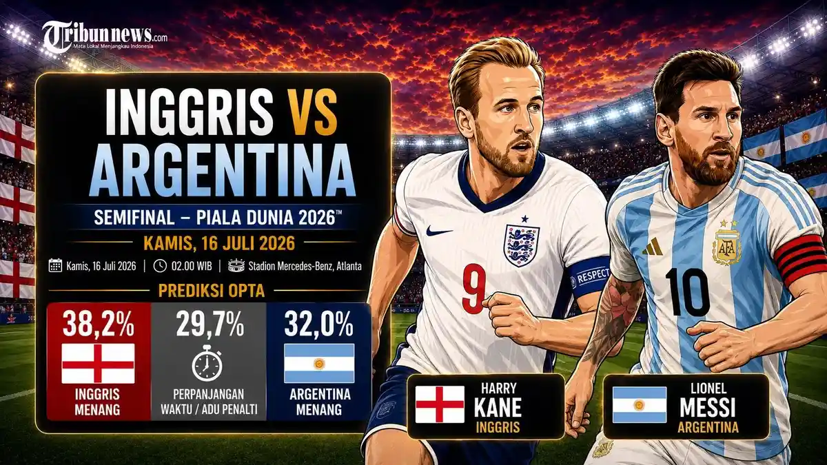 Prediksi Skor Inggris vs Argentina: Rivalitas Sengit Semifinal 2026